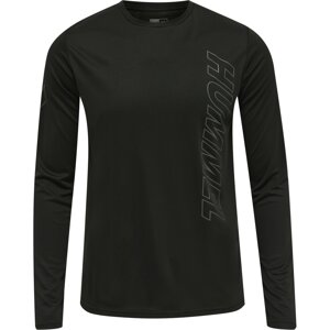 Hummel Funkční tričko 'Topaz' šedá / černá