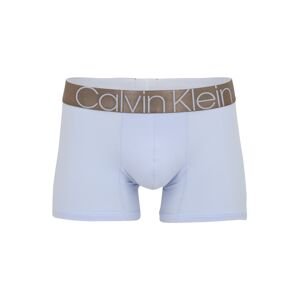 Calvin Klein Underwear Boxerky  světlemodrá / hnědá