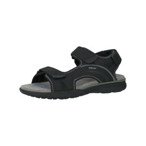 GEOX Trekingové sandály černá