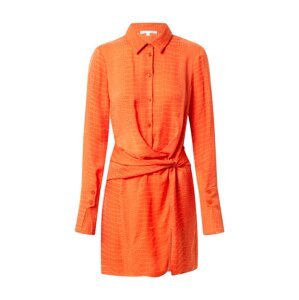 PATRIZIA PEPE Košilové šaty 'ABITO'  oranžová / jasně oranžová