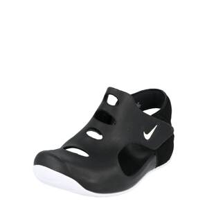 NIKE Plážová/koupací obuv 'Sunray Protect 3'  černá / bílá