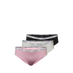 Calvin Klein Underwear Kalhotky  šedá / pink / černá / tmavě růžová