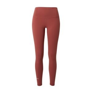 KUUNO Sportovní kalhoty pastelově červená / bílá
