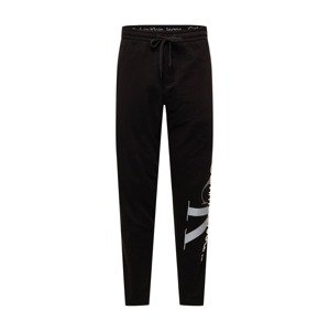 Calvin Klein Jeans Kalhoty  světle šedá / černá / bílá