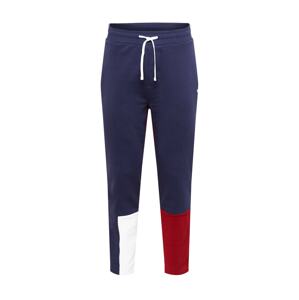 Tommy Jeans Kalhoty  námořnická modř / krvavě červená / bílá