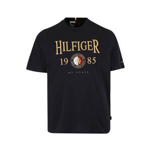 Tommy Hilfiger Big & Tall Tričko  noční modrá / zlatá / červená / bílá