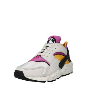 Nike Sportswear Tenisky 'Air Huarache'  tmavě žlutá / světle šedá / pink / černá
