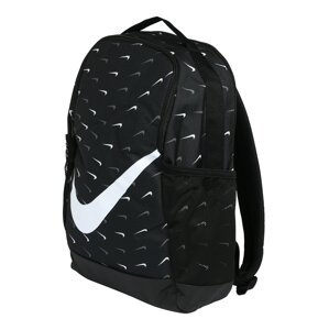 Nike Sportswear Batoh 'Brasilia'  tmavě šedá / černá / bílá
