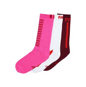 ADIDAS ORIGINALS Ponožky 'IVP'  pink / bílá / tmavě červená / červená