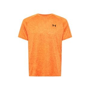 UNDER ARMOUR Funkční tričko 'Tech 2.0'  oranžová / černá