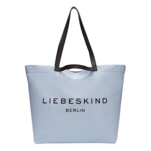 Liebeskind Berlin Nákupní taška 'Aurora'  světlemodrá / černá