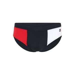 Tommy Hilfiger Underwear Plavky  bílá / červená / tmavě modrá