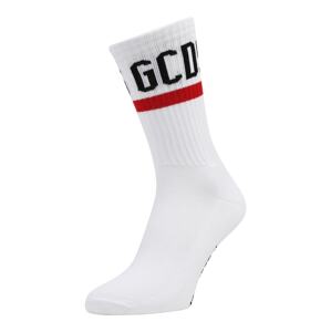 GCDS Ponožky  červená / černá / bílá
