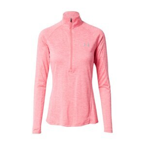 UNDER ARMOUR Funkční tričko  šedá / světle růžová