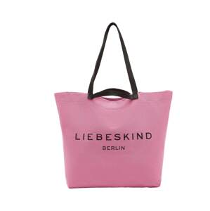 Liebeskind Berlin Nákupní taška 'Aurora'  černá / světle růžová
