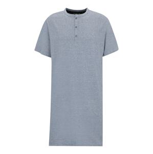 SCHIESSER Pyžamo krátké  tmavě modrá / bílá