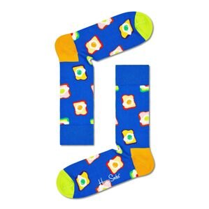 Happy Socks Ponožky 'Toasted Eg'  modrá / mix barev