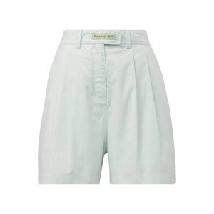 Reebok Classics Kalhoty se sklady v pase pastelově zelená