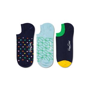 Happy Socks Ťapky  mix barev / námořnická modř / azurová / žlutá / zelená
