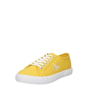 Calvin Klein Jeans Tenisky  žlutá / bílá