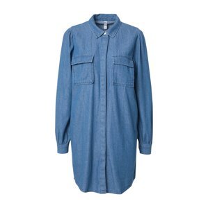 JDY Košilové šaty 'MEADOW'  modrá džínovina