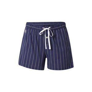 Lauren Ralph Lauren Pyžamové kalhoty námořnická modř / offwhite