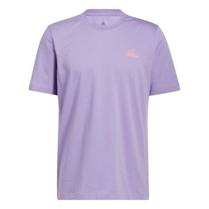 ADIDAS PERFORMANCE Funkční tričko  fialová / oranžová / pink / modrá