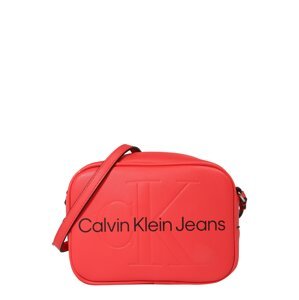 Calvin Klein Jeans Taška přes rameno  melounová / černá