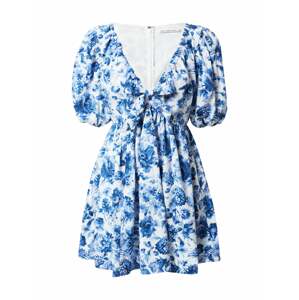 Abercrombie & Fitch Šaty modrá / marine modrá / nebeská modř / světlemodrá / bílá