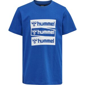 Hummel Funkční tričko 'Karlo'  modrá / bílá