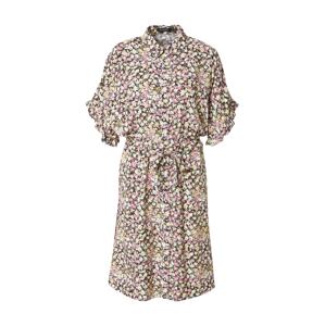 SOAKED IN LUXURY Košilové šaty 'Saphira' rákos / růžová / černá / bílá