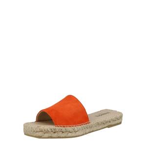 espadrij l´originale Pantofle 'Carré Luxe'  oranžová