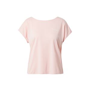 ROXY Tričko  růžová / bílá