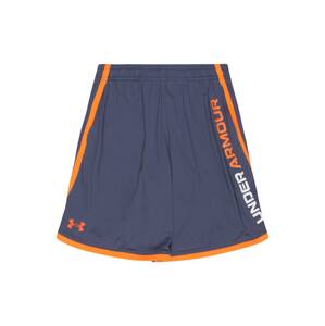 UNDER ARMOUR Sportovní kalhoty 'Stunt 3.0'  chladná modrá / bílá / svítivě oranžová