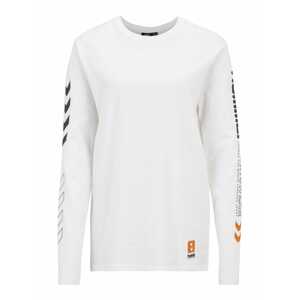 Hummel Funkční tričko 'BIRK' oranžová / černá / bílá