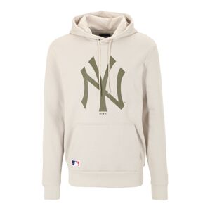 NEW ERA Mikina 'MLB New York Yankees'  krémová / khaki