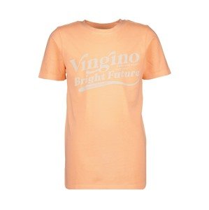 VINGINO Tričko 'HAZU'  oranžová / bílá