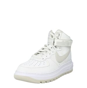 Nike Sportswear Kotníkové tenisky 'Air Force 1'  bílá / šedá