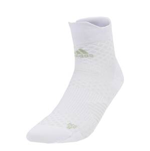 ADIDAS PERFORMANCE Sportovní ponožky 'RUNx4D'  světle zelená / bílá