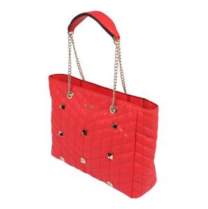 GUESS Nákupní taška  červená / zlatá