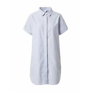 MELAWEAR Košilové šaty  světlemodrá / bílá