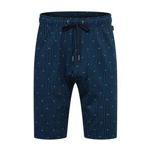 CALIDA Pyžamové kalhoty modrá / světlemodrá / tmavě modrá