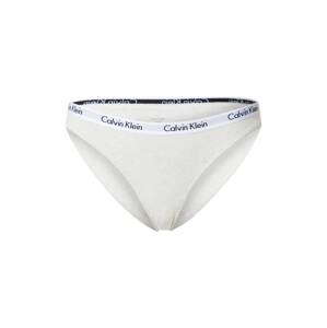 Calvin Klein Underwear Kalhotky 'Carousel'  světle béžová / černá / bílá