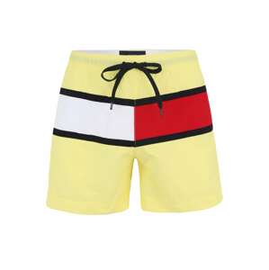 Tommy Hilfiger Underwear Plavecké šortky  světle žlutá / červená / černá / bílá