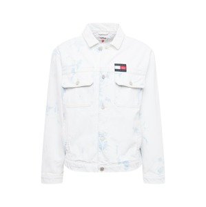 Tommy Jeans Přechodná bunda  námořnická modř / světlemodrá / červená / bílá džínovina