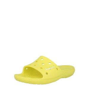 Crocs Pantofle  žlutá / bílá