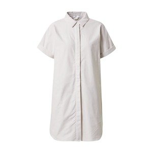 MELAWEAR Košilové šaty  béžová / bílá