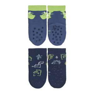 STERNTALER Ponožky  tmavě modrá / zelená / žlutá / bílá / světlemodrá