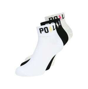 Polo Ralph Lauren Ponožky  bílá / černá / šedá / žlutá / pink