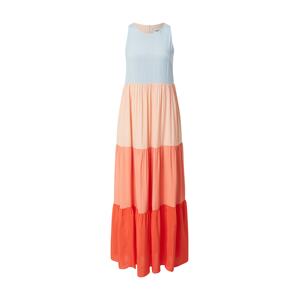 Essentiel Antwerp Letní šaty 'BENTE'  světlemodrá / broskvová / lososová / oranžově červená